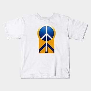 Peace symbol Kids T-Shirt